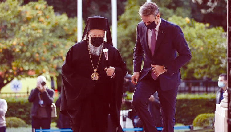 …Ο πρωθυπουργός ευχήθηκε στον Οικουμενικό Πατριάρχη για την επέτειο της πατριαρχικής του διακονίας