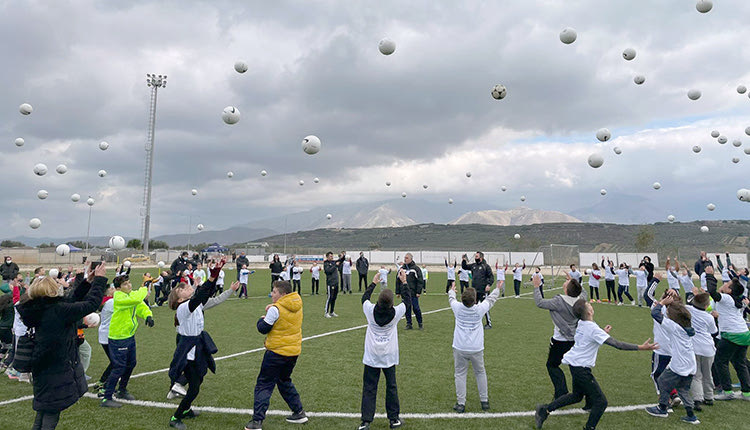 Παιδιά που συμμετείχαν στην εκδήλωση του Αρκαλοχωρίου