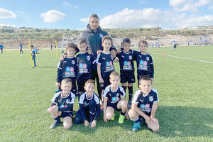 Το τμήμα Κ8 του ΟΦΗ που συμμετείχε στο τουρνουά