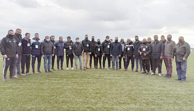 Εκπρόσωποι φορέων και προπονητές στο τουρνουά αλληλεγγύης του Αρκαλοχωρίου