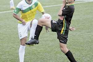 Φάση από το χθεσινό παιχνίδι Δόξα-Λίντο