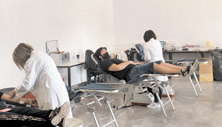 Πρώτη εθελοντική αιμοδοσία