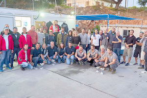 Οι συμμετέχοντες στον αγώνα της Σητείας