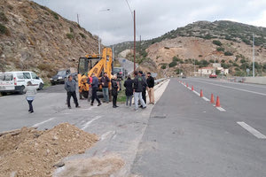 Αναστάτωση χθες σε σχέση με τους κόμβους σε Αγία Πελαγία και Αχλάδα