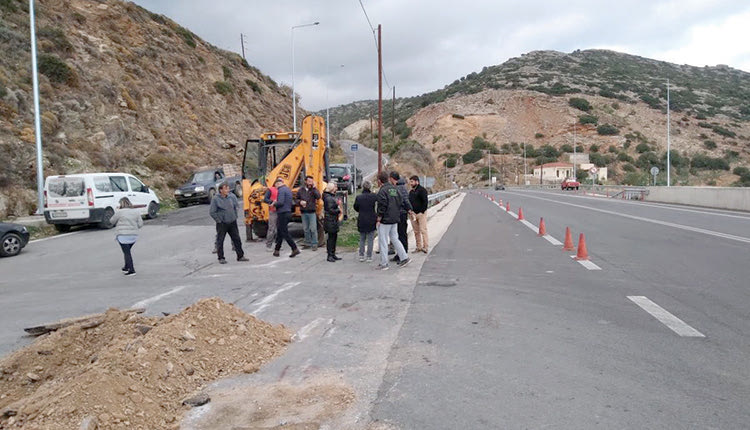 Αναστάτωση χθες σε σχέση με τους κόμβους σε Αγία Πελαγία και Αχλάδα