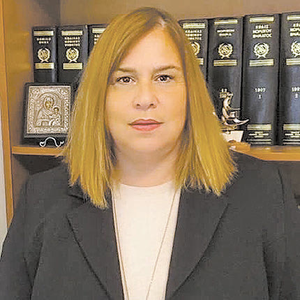 Η Κατερίνα Κοσμαδάκη 