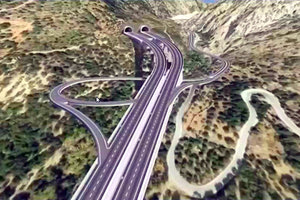 Φωτορεαλιστικό σχέδιο του έργου Χερσόνησος-Νεάπολη