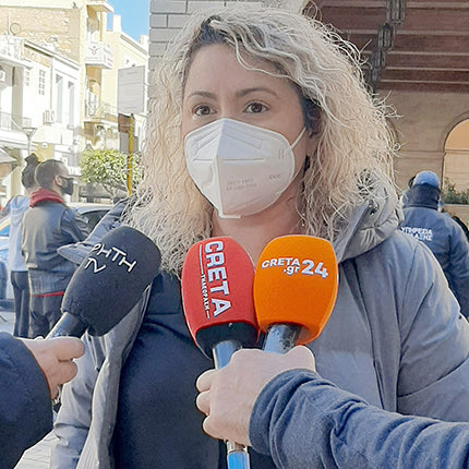 Η κ. Λένα Μπορμπουδάκη