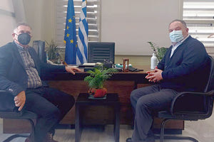 Από τη συνάντηση Φραγκάκη-Κουράκη