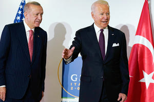 Από τη συνάντηση Μπάιντεν - Ερντογάν