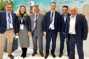 Ο Νίκος Χαλκιαδάκης, πρόεδρος της Ένωσης Ξενοδοχείων Ηρακλείου είπε στην “Π” από την έκθεση του Λονδίνο