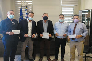 Στήριξη των Εργαζομένων της Παγκρήτιας Τράπεζας σε σεισμόπληκτα σχολεία