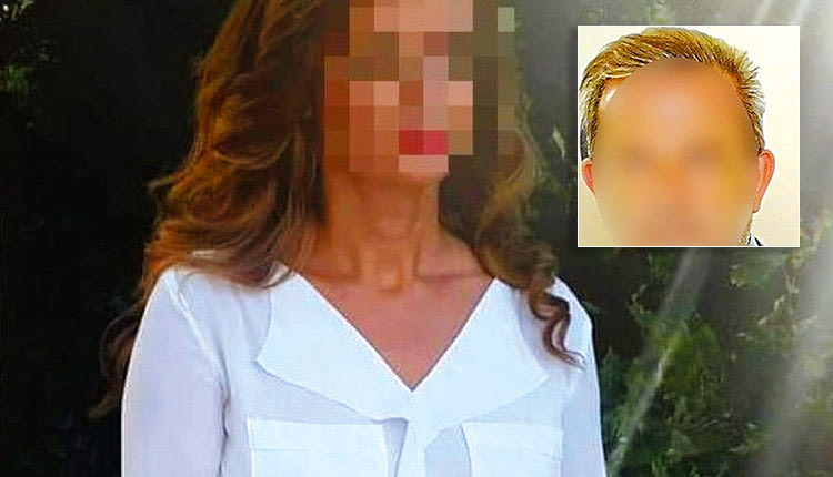 Η 49χρονη εικαστικός και το θύμα της επίθεσης