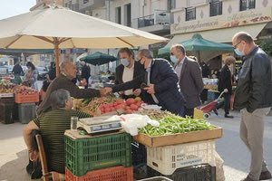 Στο Δήμο Φαιστού με τον Αραχωβίτη ο Σωκράτης Βαρδάκης