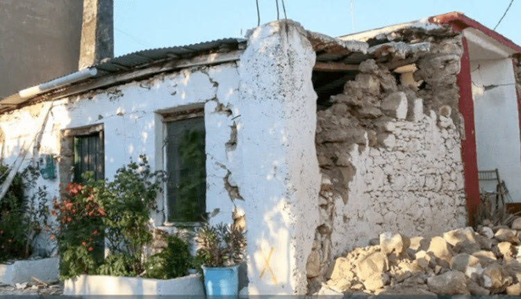 μετά το σεισμό στις Αρχάνες