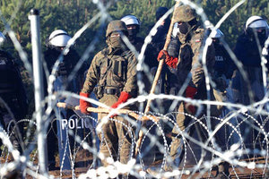 μεταναστευτικής κρίσης στα σύνορα με τη Λευκορωσία