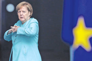 η απερχόμενη Γερμανίδα καγκελάριος Άγκελα Μέρκελ