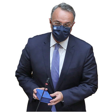 κατατέθηκε στη Βουλή από τον υπουργό Οικονομικών Χρήστο Σταϊκούρα ο προϋπολογισμός του 2022