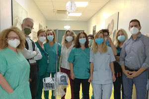 Παράδοση μηχανημάτων στη ΜΕΘ Παίδων του ΠΑΓΝΗ από την 7η ΥΠΕ