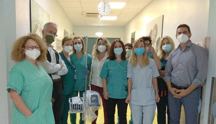 Παράδοση μηχανημάτων στη ΜΕΘ Παίδων του ΠΑΓΝΗ από την 7η ΥΠΕ