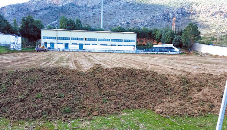 Προχωρούν τα έργα στο ΒΑΚ ενώ ξεκινά επισπορά στο πρώτο γήπεδο και από Δευτέρα ο ΟΦΗ θα προπονείται στο “Γεντί Κουλέ” και στο Παγκρήτιο