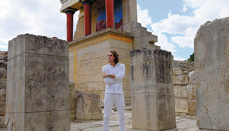 τσιτσιπας στην κνωσο