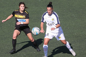 Η Σιδηρά σε μία προσπάθειά της στο χθεσινό ματς του Εργοτέλη