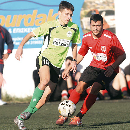 Στιγμιότυπα απο τη νίκη της Μινωικής επί του ΕΓΟΗ στη Βαγιά