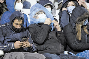 Παρά τη βροχή το «Γεντί Κουλέ» είχε πολύ κόσμο το Σάββατο