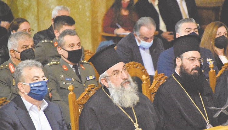 ΤΟ ΜΗΝΥΜΑ ΤΟΥ ΣΤ. ΑΡΝΑΟΥΤΑΚΗ ΣΤΗΝ ΕΚΔΗΛΩΣΗ ΓΙΑ ΤΟΝ ΟΙΚΟΥΜΕΝΙΚΟ ΠΑΤΡΙΑΡΧΗ «Είναι ο πρώτος των πρώτων στις συνειδήσεις των Κρητικών»