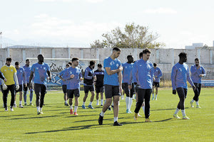 Στιγμιότυπα από τη χθεσινή προπόνηση