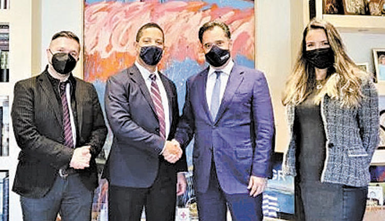 Ξεχωρίζει η Μαρίνα  Με στελέχη της Amazon Web Services συναντήθηκε ο υπουργός Ανάπτυξης και Επενδύσεων Άδωνις Γεωργιάδης.