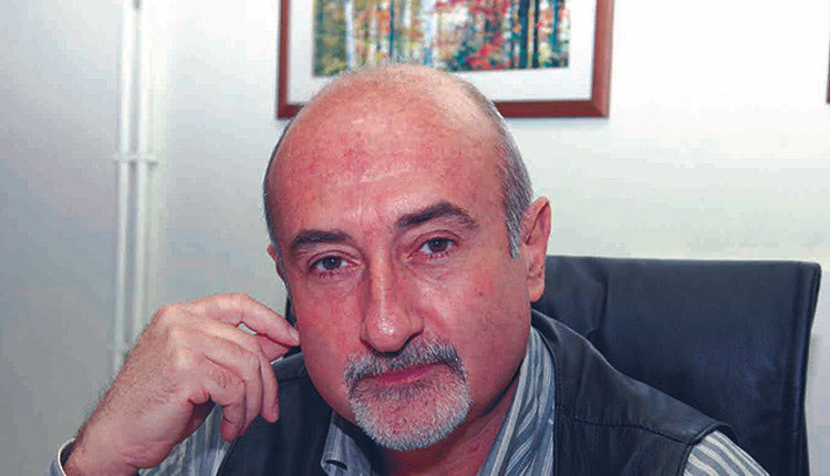 Ο πρόεδρος του Εμπορικού Συλλόγου Μανόλης Κουμαντάκης 