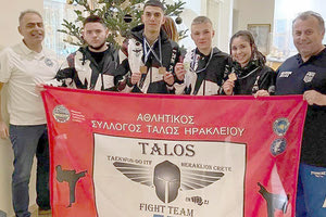 Η ομάδα του Τάλως που κατέκτησε 4 μετάλλια