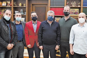 Συνάντηση με αντιπροσωπεία των αστυνομικών