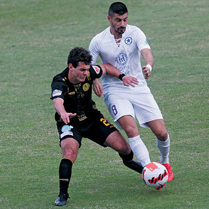   Ο Κοκκίνης σε προσπάθειά του από το χθεσινό ματς