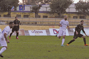 Δ. Κοιλιάρας και Χατζησάββας σε φωτό από το χθεσινό παιχνίδι