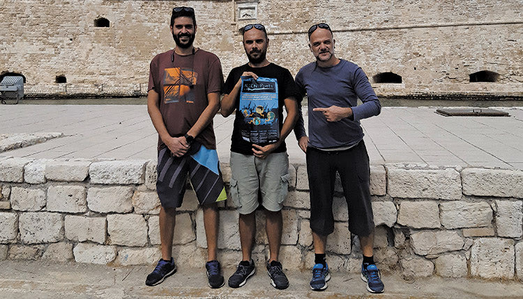 Απο αριστερά προς δεξιά, οι Δρ. Ανδρουλάκης Δημήτρης, κος Σκουραδάκης Γρηγόρης και Δρ. Χατζηγεωργίου Γιώργος (Φωτο Κατερίνα Χατζηγεωργίου)