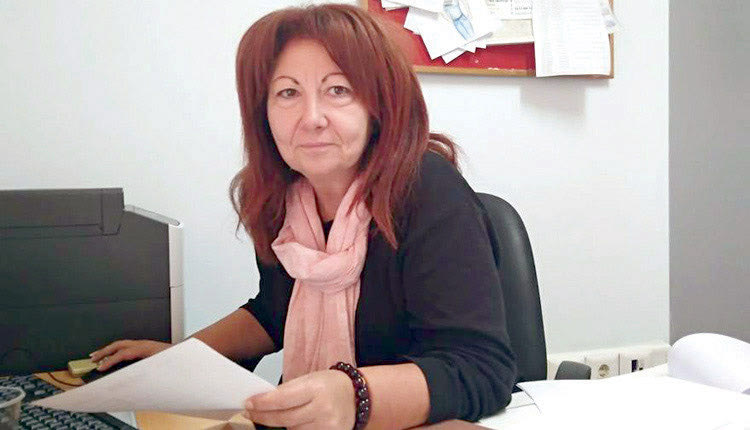 Η διευθύντρια του τμήματος, ψυχίατρος  κα Ευγενία Χουρδάκη 