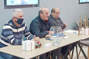 Στιγμιότυπα από τη χθεσινή κλήρωση του κυπέλλου ΕΠΣΗ