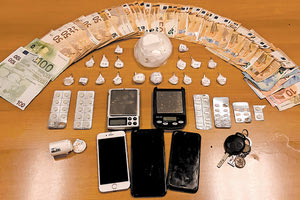 Τα ναρκωτικά που βρήκε η Δίωξη Ναρκωτικών