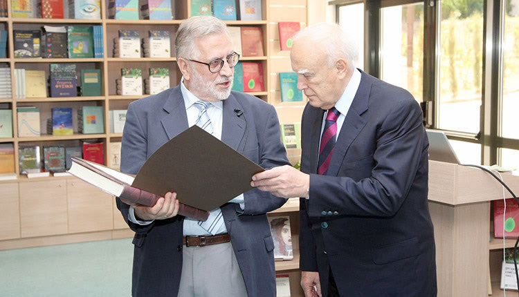 Από τη συνάντηση των Κάρολου Παπούλια και Στέφανου Τραχανά στις ΠΕΚ το 2008