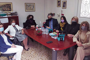 Το Παράρτημα Αποθεραπείας και Αποκατάστασης Παιδιών με Αναπηρία Πόμπιας Μεσσαράς επισκέφτηκαν στελέχη της ΝΟΔΕ Ηρακλείου