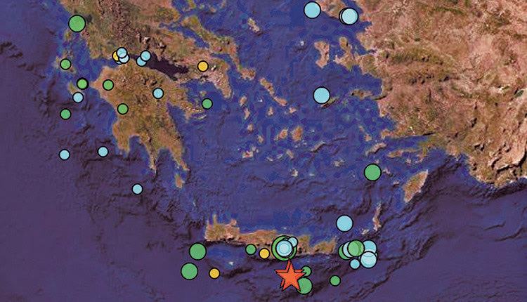 Σεισμική δόνηση έντασης 4,2 ρίχτερ αναστάτωσε το Αρκαλοχώριq