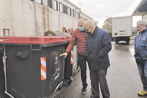 νέοι κάδοι απορριμμάτων στο Ηράκλειο