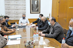 οδικές παρεμβάσεις στις περιοχές Λιγόρτυνου Δήμου Αρχανών Αστερουσίων και Βουτών Δήμου Ηρακλείου υπέγραψε χθες ο περιφερειάρχης