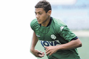 Ο Γιακουμάκης το 2009 με τη φανέλα του ΠΟΑ