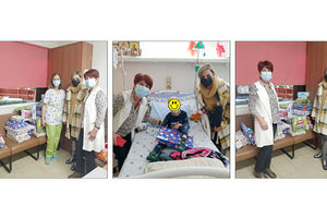 13ο ΓΥΜΝΑΣΙΟ: Δώρα για τα παιδιά που νοσηλεύονται