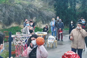 Πιο κοντά στο μπάσκετ έφερε τα παιδιά η επίσκεψη του ΟΦΗ στο “Δικαίωμα στη Ζωή”