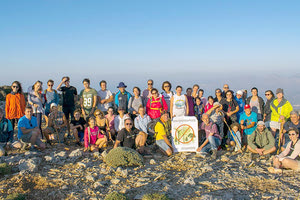 Ανάβαση - διαμαρτυρία στη Θρυπτή για τις ανεμογεννήτριες